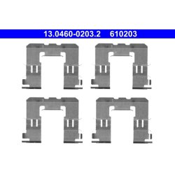 Brake Pad Accessory Kit ATE 13.0460-0203.2 OE Ref 44080VC225
