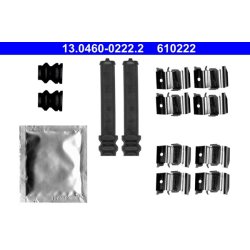 Brake Pad Accessory Kit ATE 13.0460-0222.2 OE Ref MR407427
