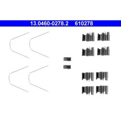 Brake Pad Accessory Kit ATE 13.0460-0278.2