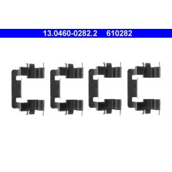 Brake Pad Accessory Kit ATE 13.0460-0282.2 OE Ref 410844U125