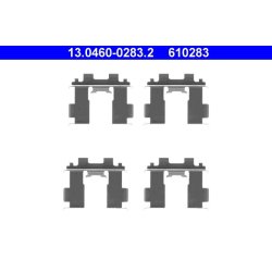 Brake Pad Accessory Kit ATE 13.0460-0283.2 OE Ref 410801N026