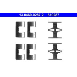 Brake Pad Accessory Kit ATE 13.0460-0287.2 OE Ref 43244SG0003