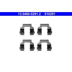 Brake Pad Accessory Kit ATE 13.0460-0291.2 OE Ref 41083AX625