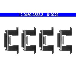 Brake Pad Accessory Kit ATE 13.0460-0322.2 OE Ref 4108341L10