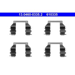 Brake Pad Accessory Kit ATE 13.0460-0335.2 OE Ref MB500807