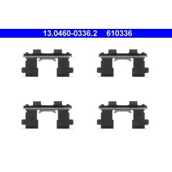 Brake Pad Accessory Kit ATE 13.0460-0336.2 OE Ref 4108060Y25