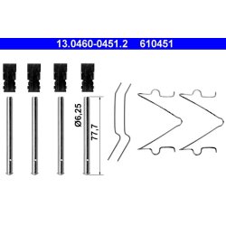 Brake Pad Accessory Kit ATE 13.0460-0451.2 OE Ref KD0013329Z