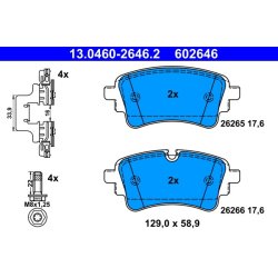 Brake Pad Set ATE 13.0460-2646.2 OE Ref 8W0698451AP