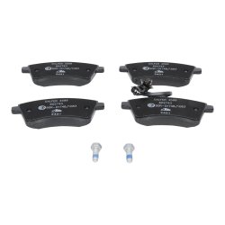 Plaquettes de frein ATE 13.0460-2743.2 pour RENAULT, KANGOO OE 410605649R ATE