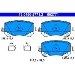 Brake Pad Set ATE 13.0460-2771.2