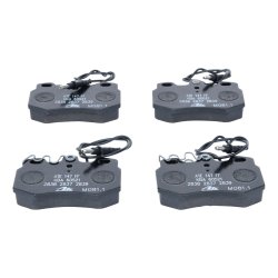 Jeu de plaquettes de frein ATE 13.0460-2825.2 pour CITROËN OE 95661871 ATE