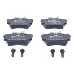 Jeu de plaquettes de frein ATE 13.0460-2840.2 pour FIAT, NISSAN, VAUXHALL et plus encore... ATE