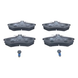 Jeu de plaquettes de frein ATE 13.0460-2926.2 pour AUDI 80, 90, Coupé OE 853698151A ATE