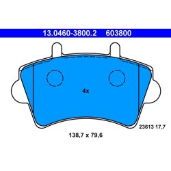 Brake Pad Set ATE 13.0460-3800.2 OE Ref 4402993