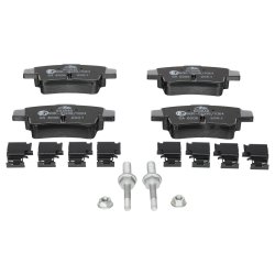 Jeu de plaquettes de frein ATE 13.0460-3848.2 pour VAUXHALL CORSA OE 1605356 ATE