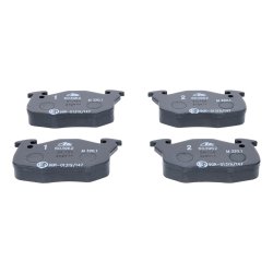 Jeu de plaquettes de frein ATE 13.0460-3962.2 pour CITROËN, PEUGEOT SAXO, 106 ATE