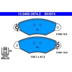 Brake Pad Set ATE 13.0460-3974.2