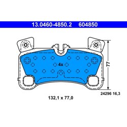 Brake Pad Set ATE 13.0460-4850.2 OE Ref 95535293961