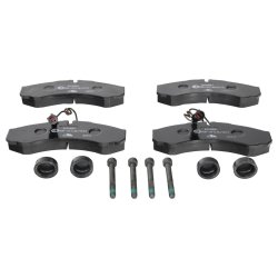 Jeu de plaquettes de frein ATE 13.0460-4861.2 pour NISSAN CABSTAR, NT400 ATE