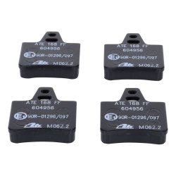 Jeu de plaquettes de frein ATE 13.0460-4956.2 pour CITROËN XANTIA, XM OE 95667788 ATE