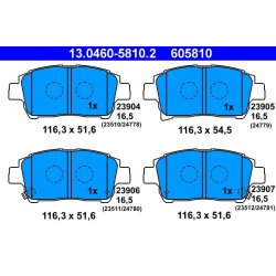 Brake Pad Set ATE 13.0460-5810.2 OE Ref 0446517100
