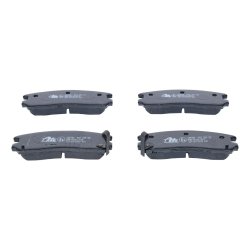 Jeu de plaquettes de frein ATE 13.0460-5980.2 pour CHRYSLER, MITSUBISHI OE MB857336 ATE