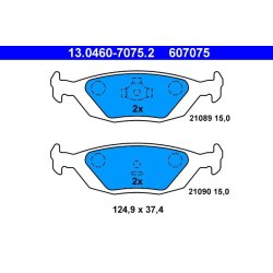 Brake Pad Set ATE 13.0460-7075.2
