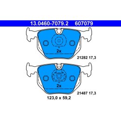 Brake Pad Set ATE 13.0460-7079.2 OE Ref 34211164581