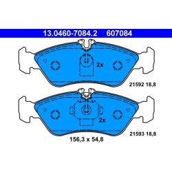 Brake Pad Set ATE 13.0460-7084.2 OE Ref 5103550BB