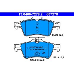 Brake Pad Set ATE 13.0460-7278.2 OE Ref 425439