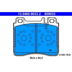 Brake Pad Set ATE 13.0460-9033.2 OE Ref 0024200420