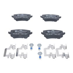 Plaquettes de frein ATE 13.0470-2621.2 pour SKODA, VW OE JZW698451M ATE