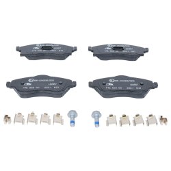 Jeu de plaquettes de frein ATE 13.0470-2857.2 pour VAUXHALL OE 1605081 ATE