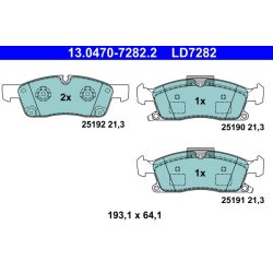 Brake Pad Set ATE 13.0470-7282.2 OE Ref 0064203920