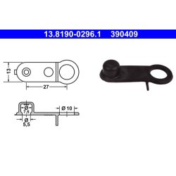 Sealing protective Cap ATE 13.8190-0296.1 OE Ref 77363593