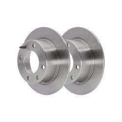 Disque de frein ATE 24.0107-0105.2 pour CITROËN BX OE 95661849 ATE