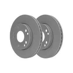 Disque de frein ATE 24.0122-0124.1 pour MERCEDES 190 OE 2014211512 ATE