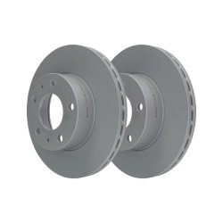 Disque de frein ATE 24.0124-0127.1 pour CITROËN, FIAT, VAUXHALL, PEUGEOT ATE