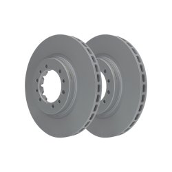 Disque de frein ATE 24.0124-0140.1 pour MITSUBISHI L200, PAJERO OE MR129649 ATE