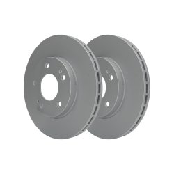 Disque de frein ATE 24.0124-0182.1 pour MITSUBISHI OE MR449818 ATE