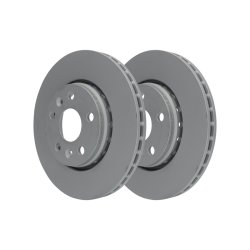 Disque de frein ATE 24.0124-0222.1 pour MERCEDES, NISSAN, RENAULT, ATE