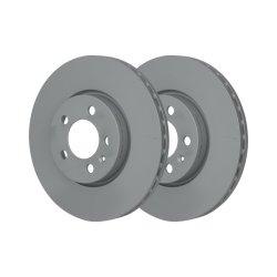 Disque de frein ATE 24.0124-0263.1 pour AUDI, SEAT, SKODA, VW OE 2Q0615301H ATE