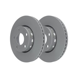 Disque de frein ATE 24.0125-0139.1 pour AUDI 80, COUPÉ OE 895615301D ATE