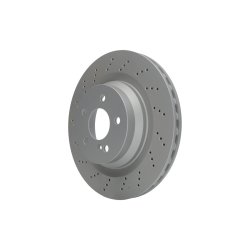 Disque de frein ATE 24.0126-0136.1 pour MERCEDES CLS, CLASSE E OE 2114231112 ATE