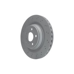 Disque de frein ATE 24.0126-0137.1 pour MERCEDES CLASSE S OE 2204230912 ATE