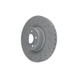 Disque de frein ATE 24.0132-0125.1 pour MERCEDES CLASSE S OE 2204211112 ATE