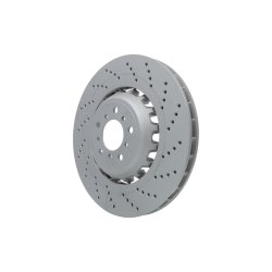 Disque de frein ATE 24.0136-0125.2 pour BMW Série 5 et 6, référence d'origine 34112284102 ATE