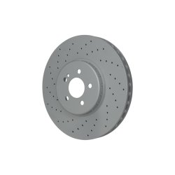 Disque de frein ATE 24.0136-0134.2 pour MERCEDES OE 0004212312 ATE