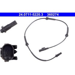 Wheel Speed Sensor ATE 24.0711-5220.3 OE Ref 51787099