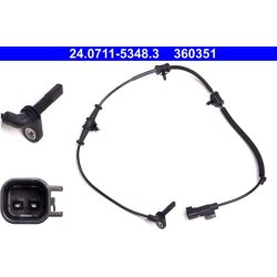 Wheel Speed Sensor ATE 24.0711-5348.3 OE Ref 13329258
